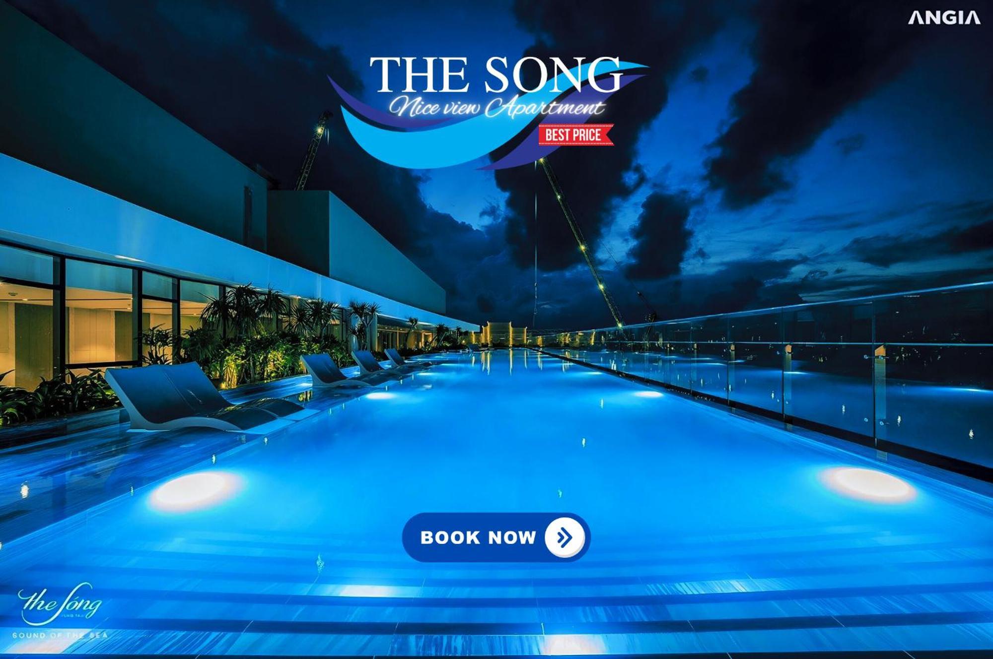 The Song Vung Tau - Can Ho Nghi Duong Tien Ich 5 Sao Thanh Pho 头顿 外观 照片