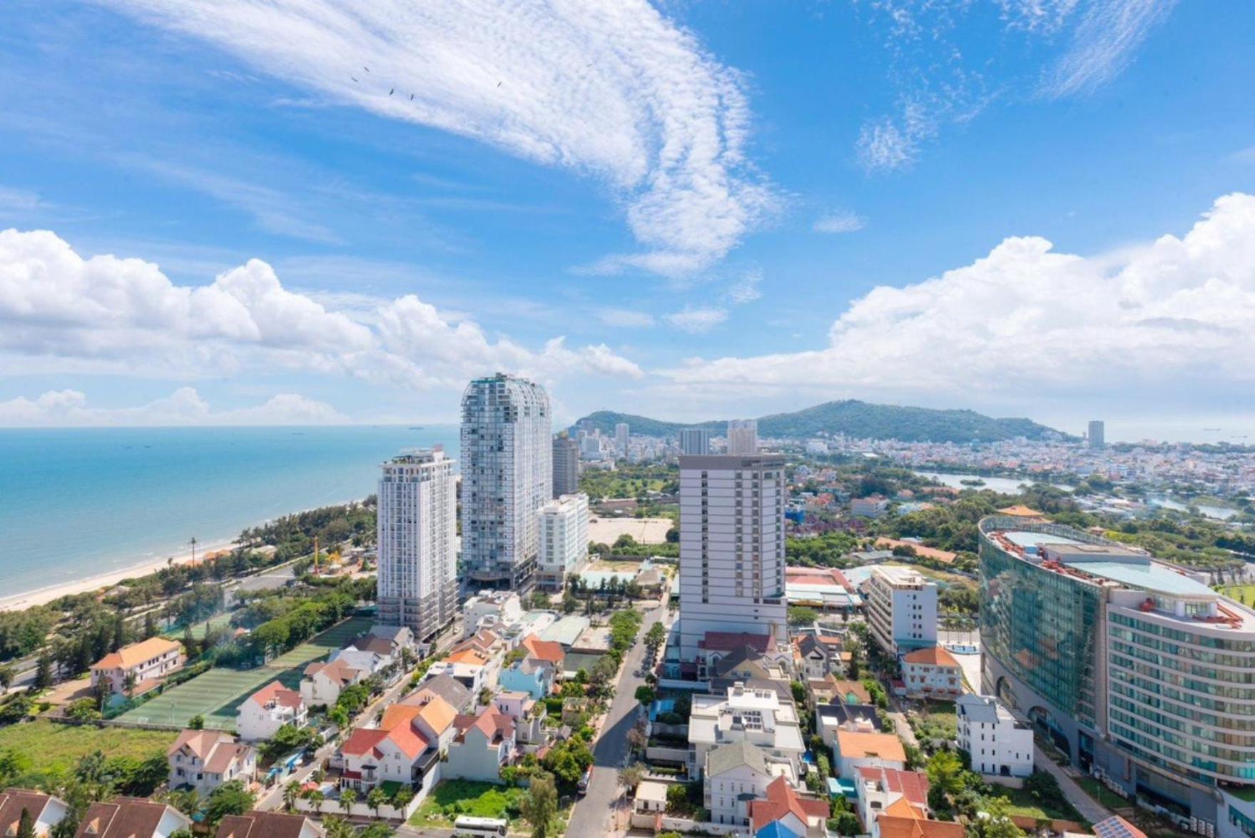 The Song Vung Tau - Can Ho Nghi Duong Tien Ich 5 Sao Thanh Pho 头顿 外观 照片